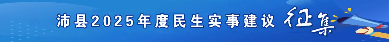 2025年沛縣民生實事工作意見和建議征集